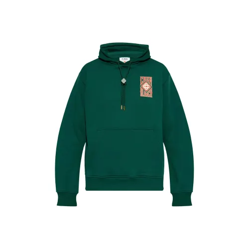CASABLANCA Gothic cv658 Logo Printed Hoodie