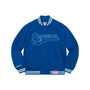 Supreme Mitchell & Ness Doughboy Twill Varsity Jacket