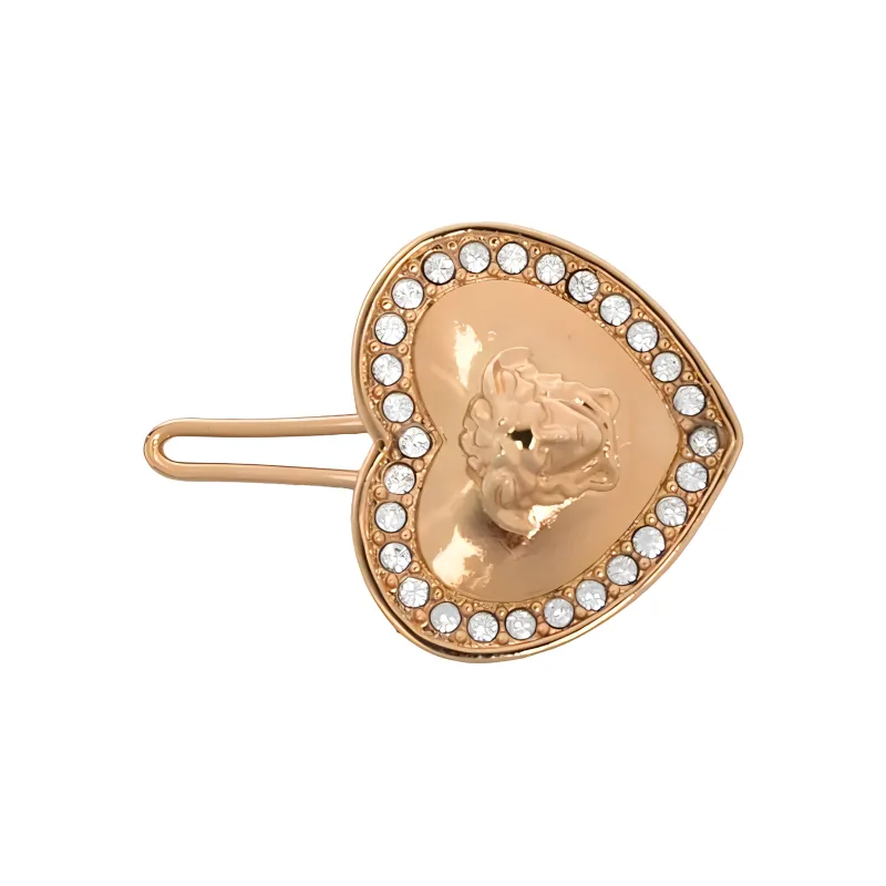 VERSACE Kids Logo-embossed Hair Clip-1