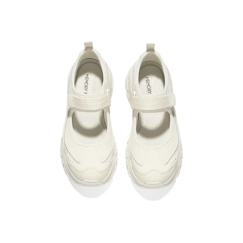 Skechers OUTDOOR Mary Jane Shoes Women's Ecru-3