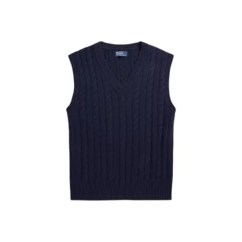 Polo Ralph Lauren FW24 Tank Tops Men's Hunter Dark Blue