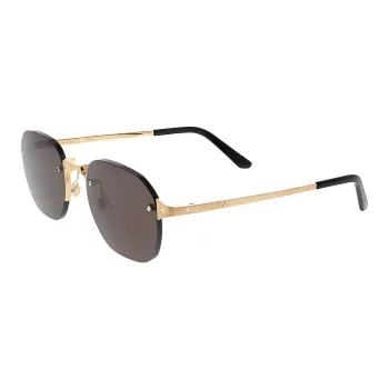 Cartier Santos Round-frame Sunglasses