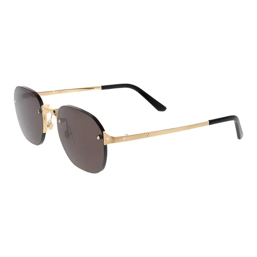 Cartier Rimless Square frame Sunglasses