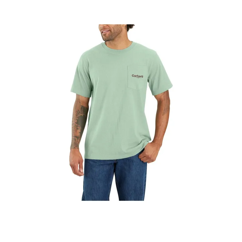 Carhartt T-Shirts Men Green-0
