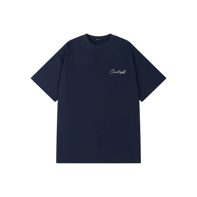 CHARLIE GOLF T Shirt Unisex Black-7