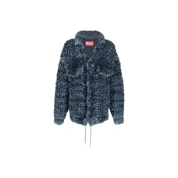 DIESEL Jackets Men Blue