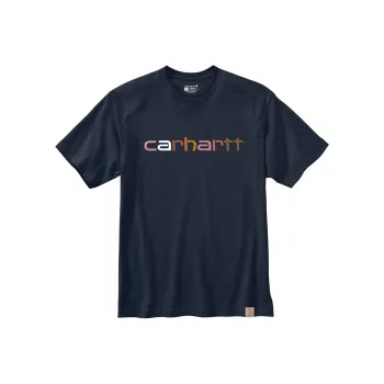 Carhartt T-Shirts Men Marine Blue