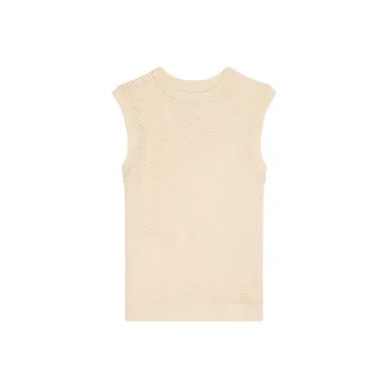 Givenchy Tank Tops Men Ecru