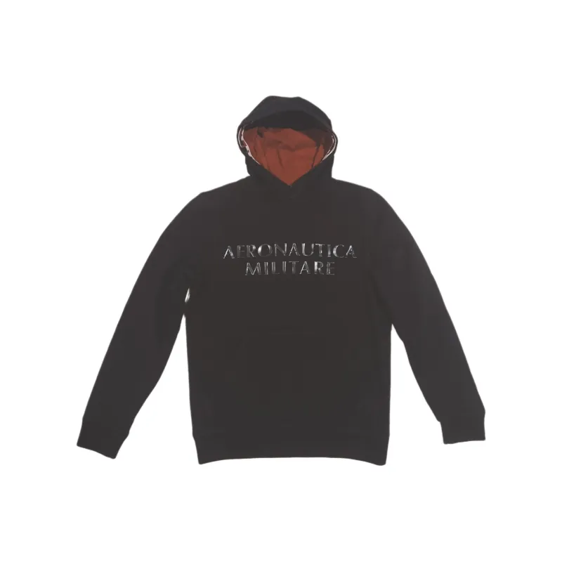 AERONAUTICA MILITARE SS24 Sweatshirt Men's Black Gray Color-0