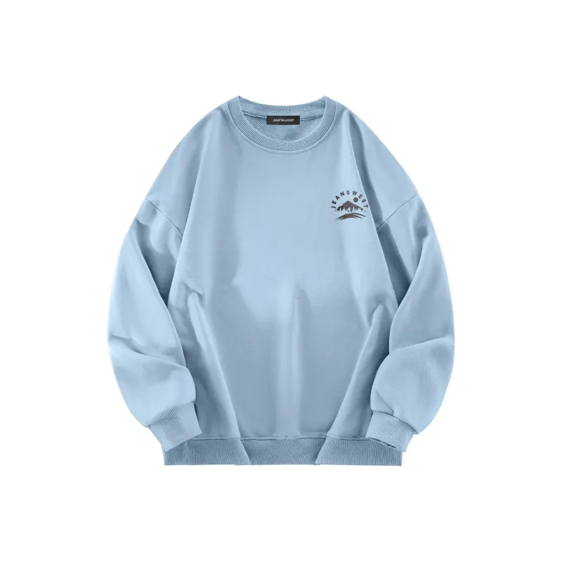 JEANSWEST Sweatshirt Unisex Navy Blue-37