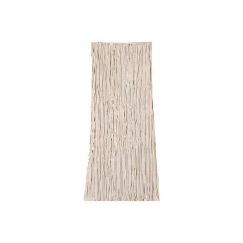 TOTEME Crinkled High-waist Midi Skirt