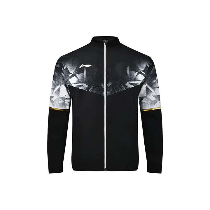 LINING Badminton Series Jackets Men Black-0