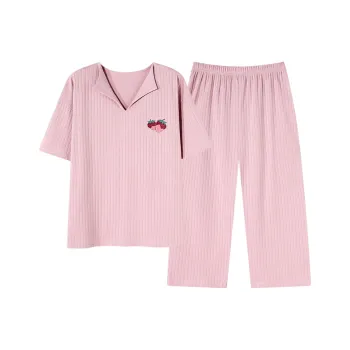 FENTENGCARE Pajama Set Women's Peach