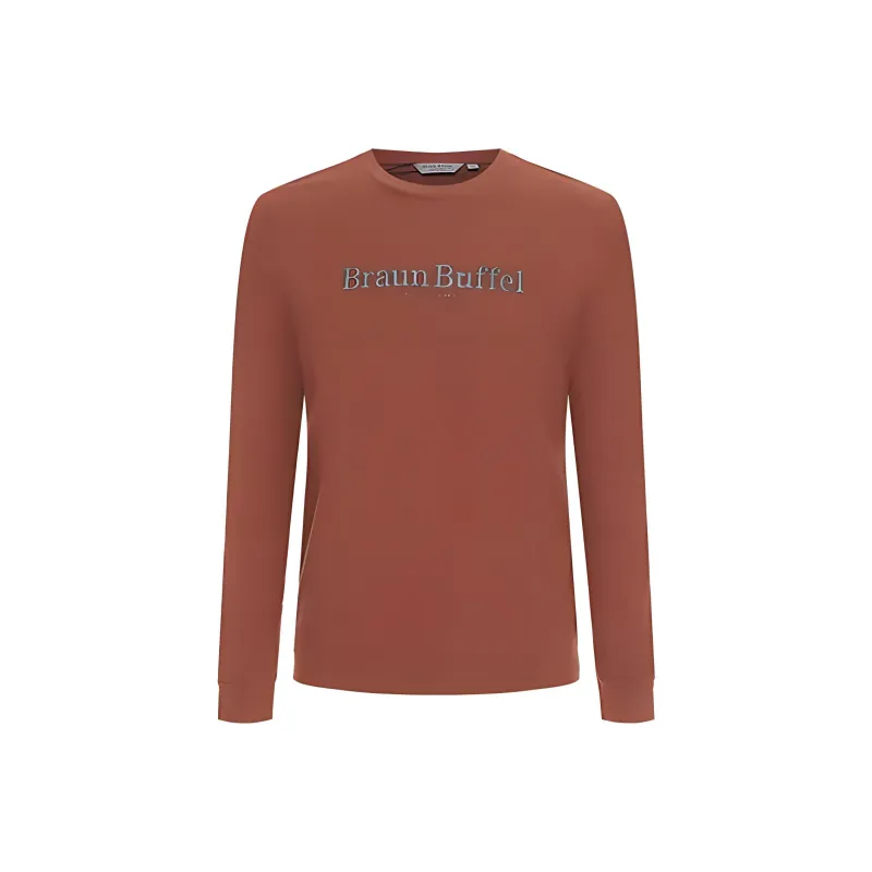 BRAUN BUFFEL T-Shirts Men-4