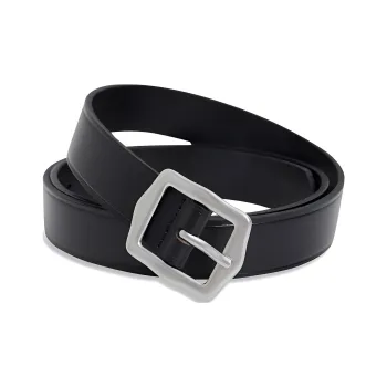 Levi’s Solid Color Design Cow Leather Leather Belts Women's Black