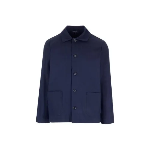A.P.C We11done jackets Men Blue