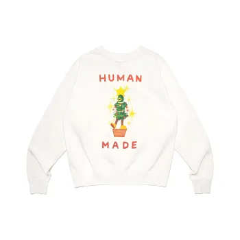 HUMAN MADE x KEIKO SOOTOME FW23 Sweatshirt Unisex Ecru