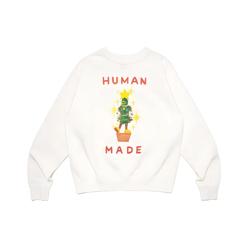 HUMAN MADE x KEIKO SOOTOME FW23 Sweatshirt Unisex Ecru-0