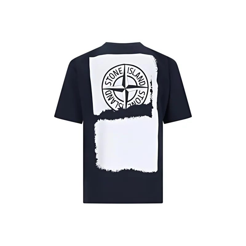 STONE ISLAND SS24 T Shirt Men's Marine Blue-0