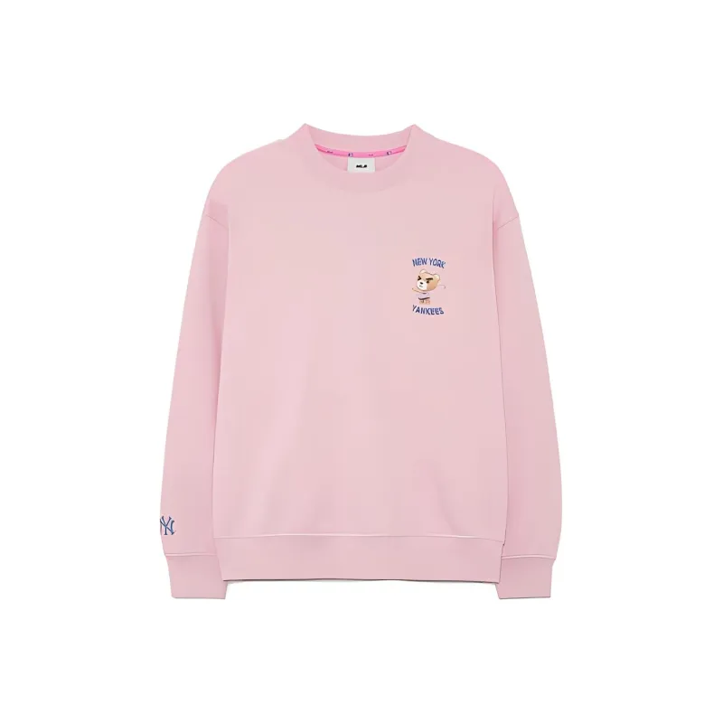 MLB New York Yankees Sweatshirts Unisex Pink-0