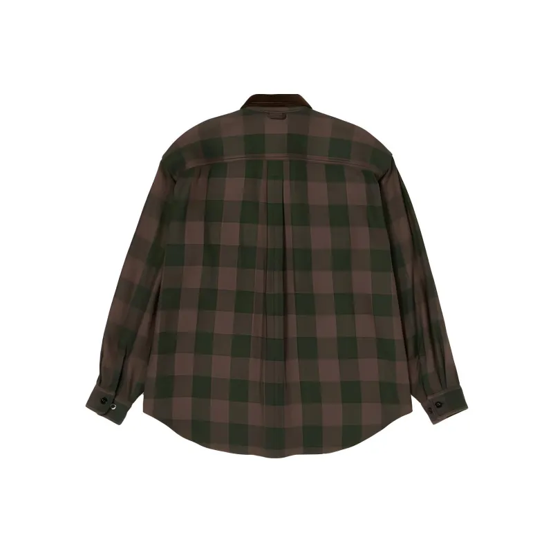 Timberland FW23 +81 3 Series Shirt Unisex Chocolate Brown-1
