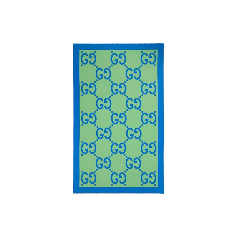 GUCCI Shawls Men Blue/Green-0