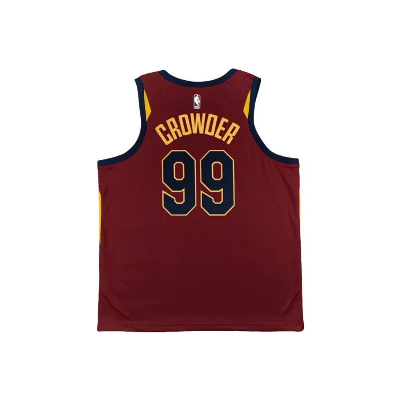 Nike x NBA SWINGMAN Fan Edition Basketball Jersey Unisex Burgundy-1