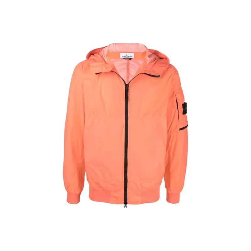 STONE ISLAND Compass Zip Up Hooded Jacket-0