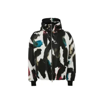 Alexander McQueen Zip Up Long Sleeved Windbreaker