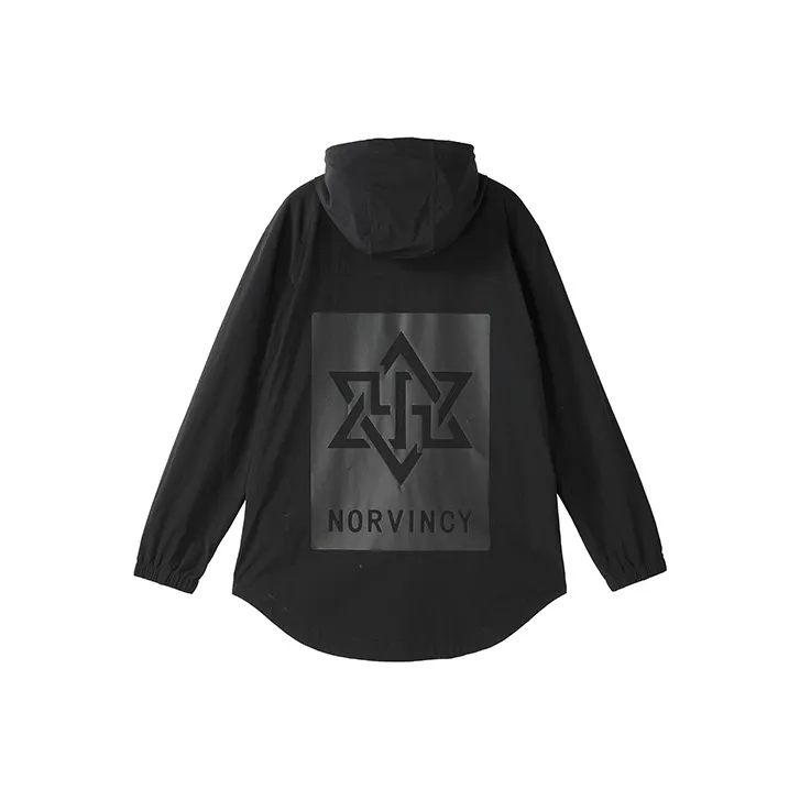 NORVINCY Outdoor Cycling Western Mecha Raglan Sleeve Jacket Unisex-0