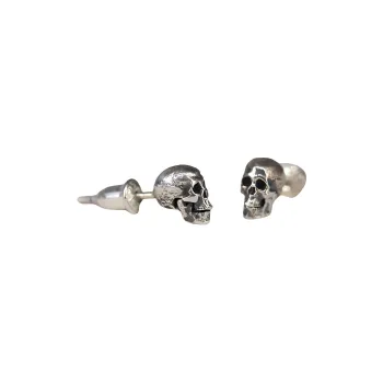 ZHUSHI 925 Sterling Silver Stud Earrings Unisex