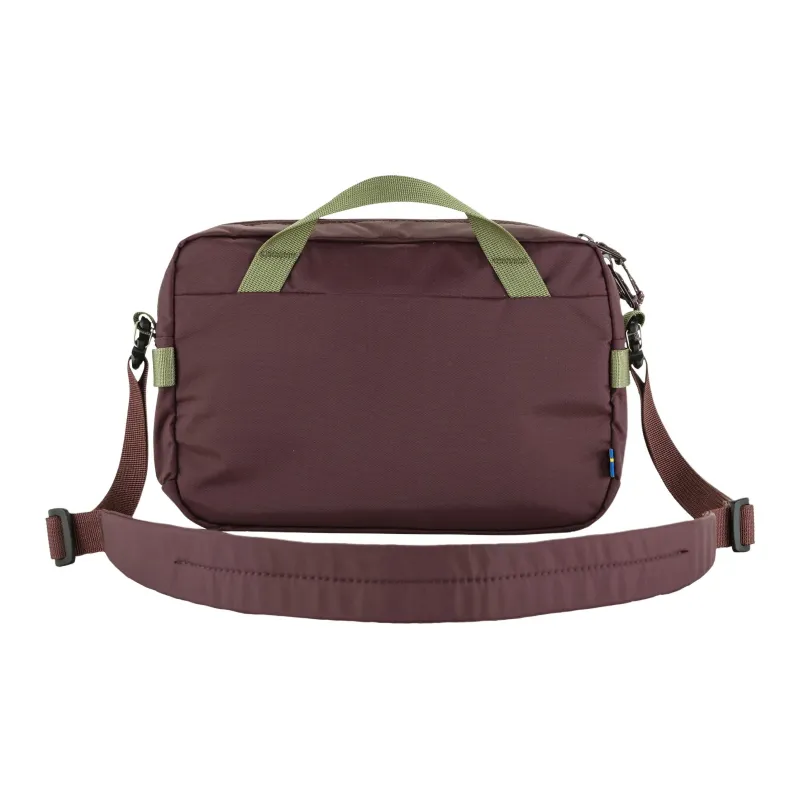 Fjallraven Polyamide One Shoulder Handbag Unisex Blackberry Red-2