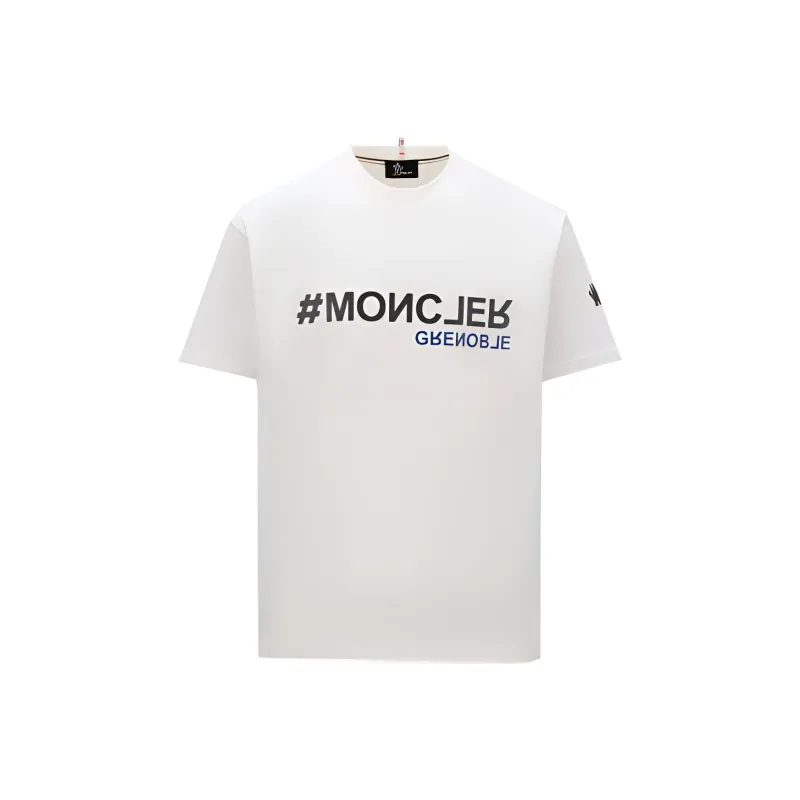 Moncler Grenoble T-Shirts Men Snow-0
