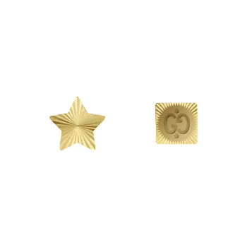 GUCCI 18K Gold Earrings Women's Gold