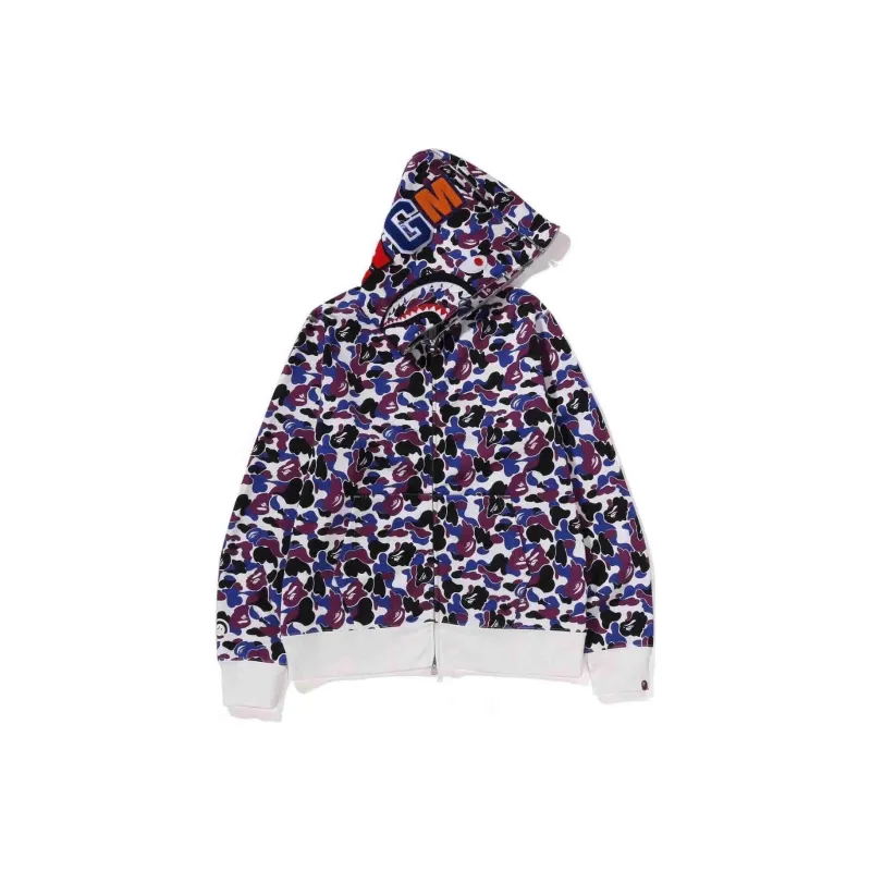 Bape Store Hong Kong Separate Shark Full Zip Hoodie-0