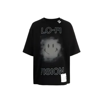 Maison Mihara Yasuhiro Logo Printed Crewneck T Shirt