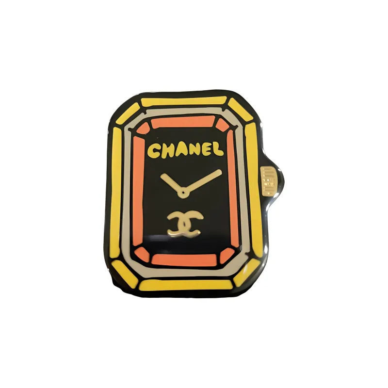 CHANEL Brooches Women's Black-0