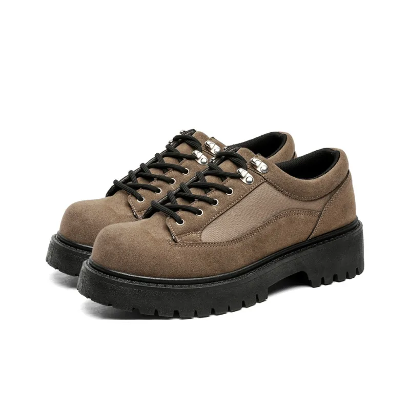 HACKBUTEER Casual Shoes Men's Brown Box Included-3