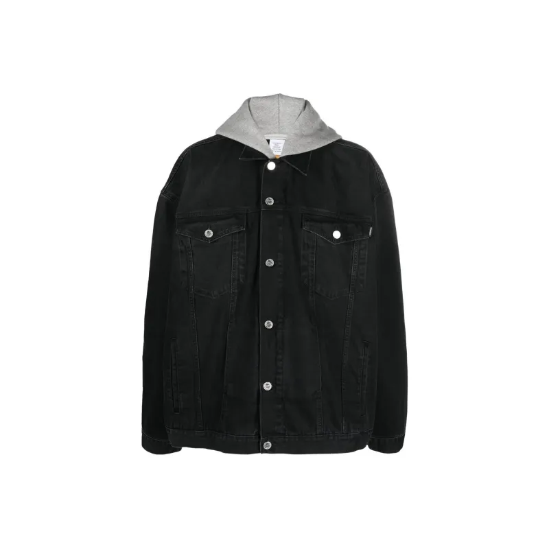 Vetements Hooded Denim Jacket-0