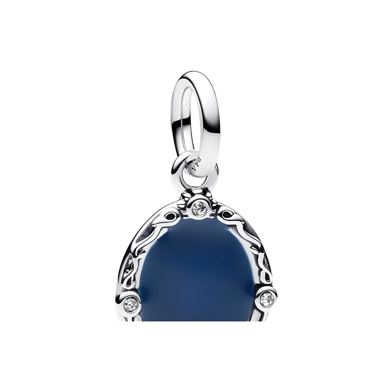 Pandora 925 Sterling Silver, Synthetic Cubic Zirconia Pendants Unisex Silver-2