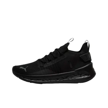 PUMA SOFTRIDE Symmetry Fuzion Anti Slip Wear Resistant Low Top Casual Running Shoes Men's Black