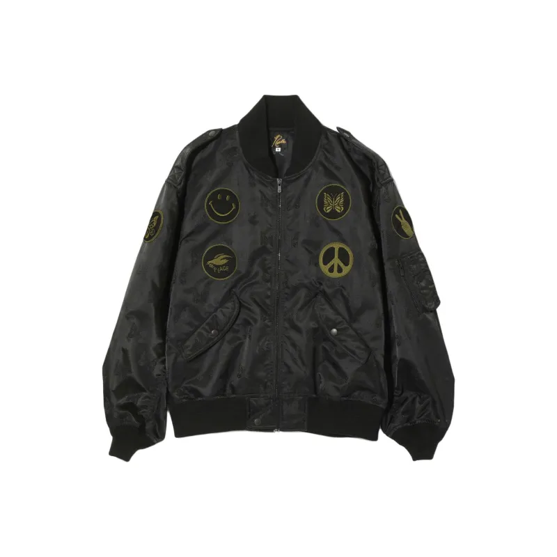 Needles Patch detail Bomber Jacket-0