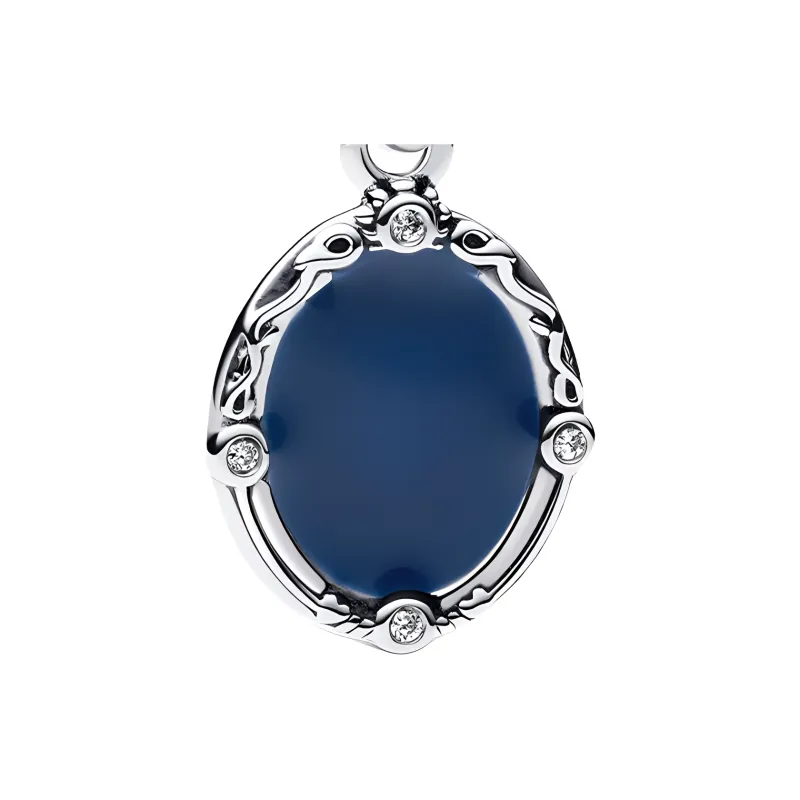 Pandora 925 Sterling Silver, Synthetic Cubic Zirconia Pendants Unisex Silver-1