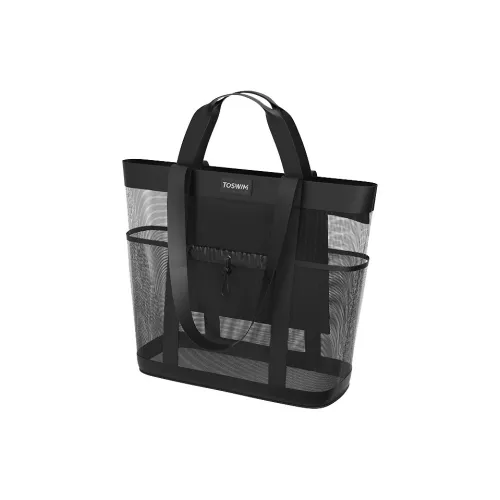 TOSWIM PVC Swim Bag Large Size Unisex Ink Mesh