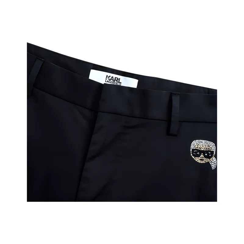 KARL LAGERFELD Suit Trouser Men's Black-2