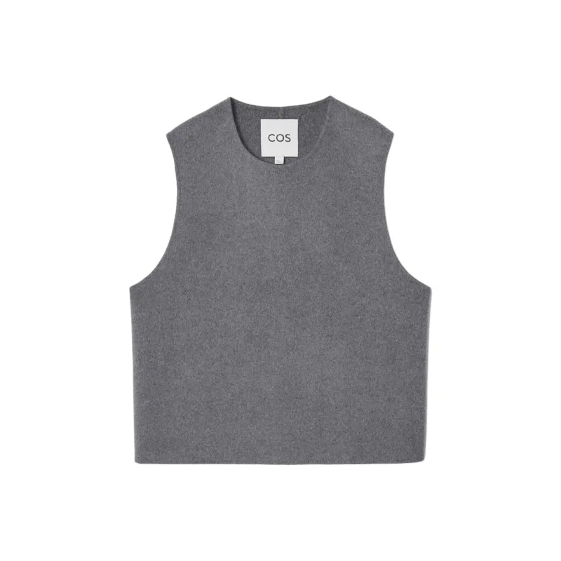 COS Tank Tops Men Gray-0