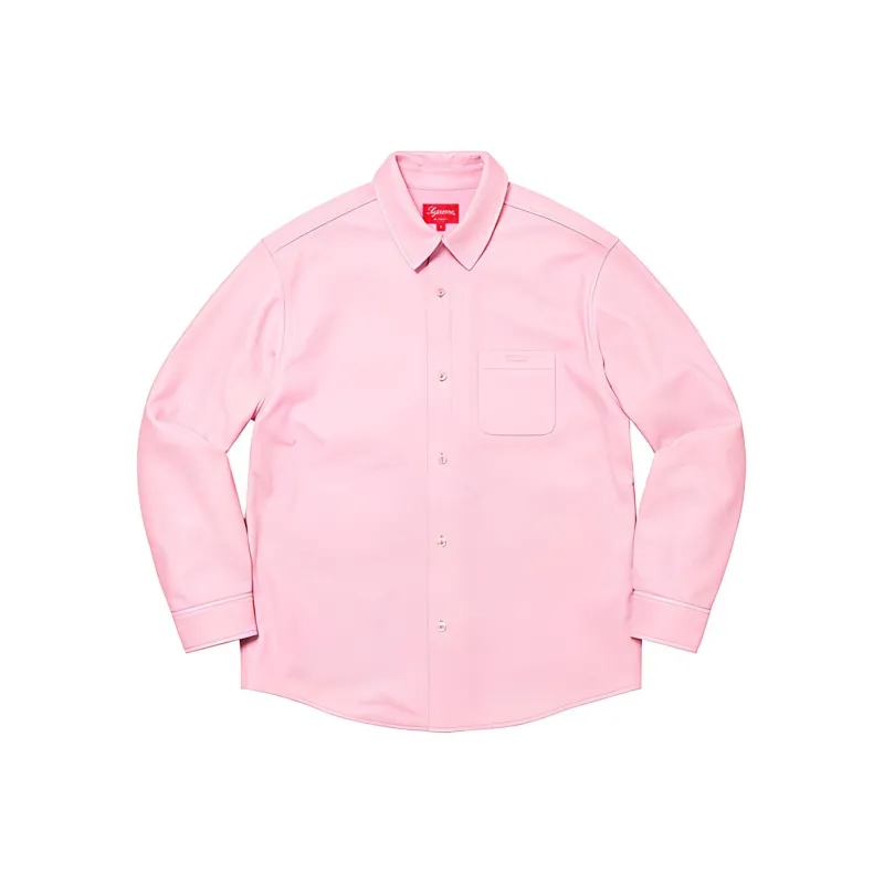 Supreme Leather Shirt-2