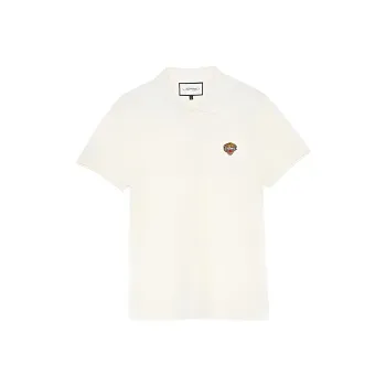 Ed Hardy Classic Classic Series Polo Shirts Men Ivory White
