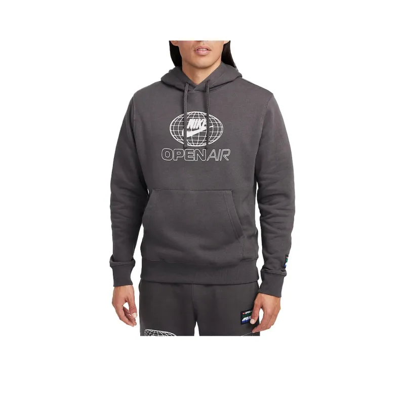 Nike Sportswear Club Sweatshirt Men's Medium Gray-0