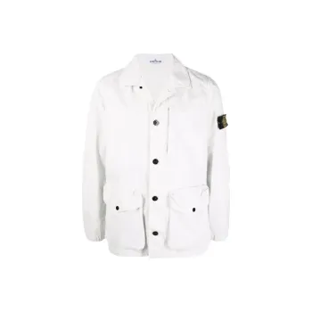 STONE ISLAND Jackets Men White
